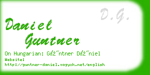 daniel guntner business card